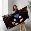S-System of a D-Down Band Microfiber Beach Towel Absorbent Quick dry Soft Yoga Swimming Resort Mountain Climbing Towel