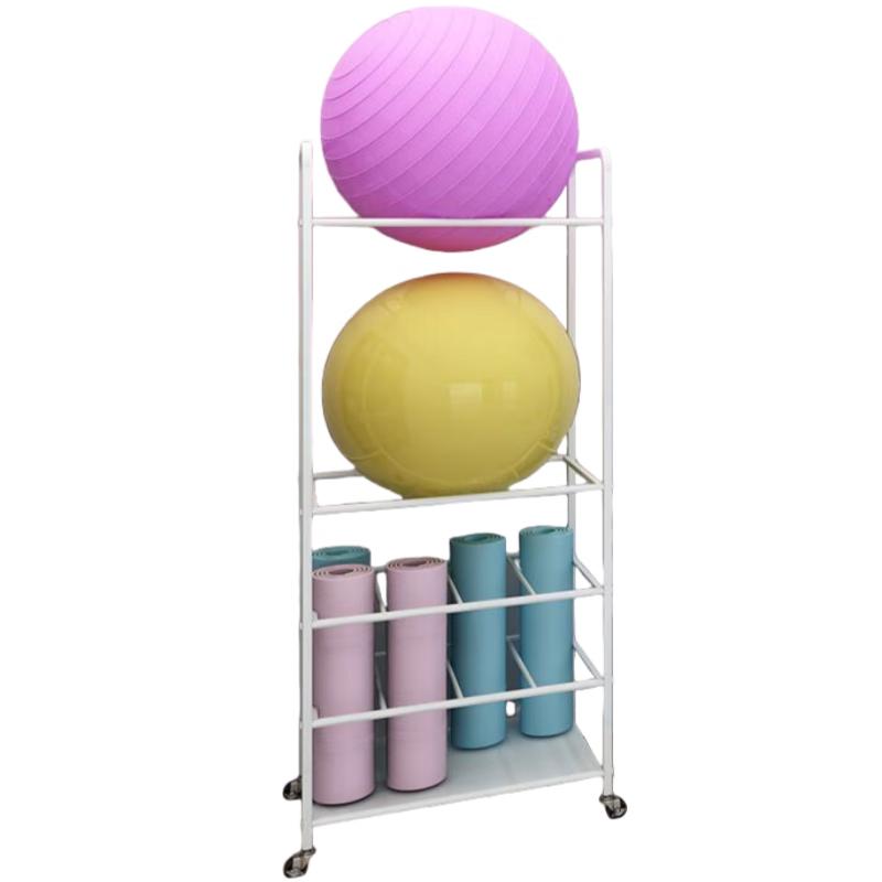 Yoga Ball and Mat Storage Rack