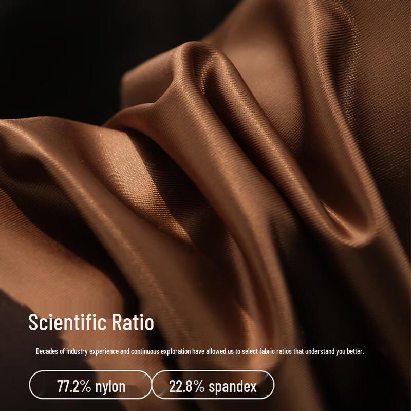 MaoRen Men's Negative Ion Luxury Ice Silk Boxer Briefs 3-Pack