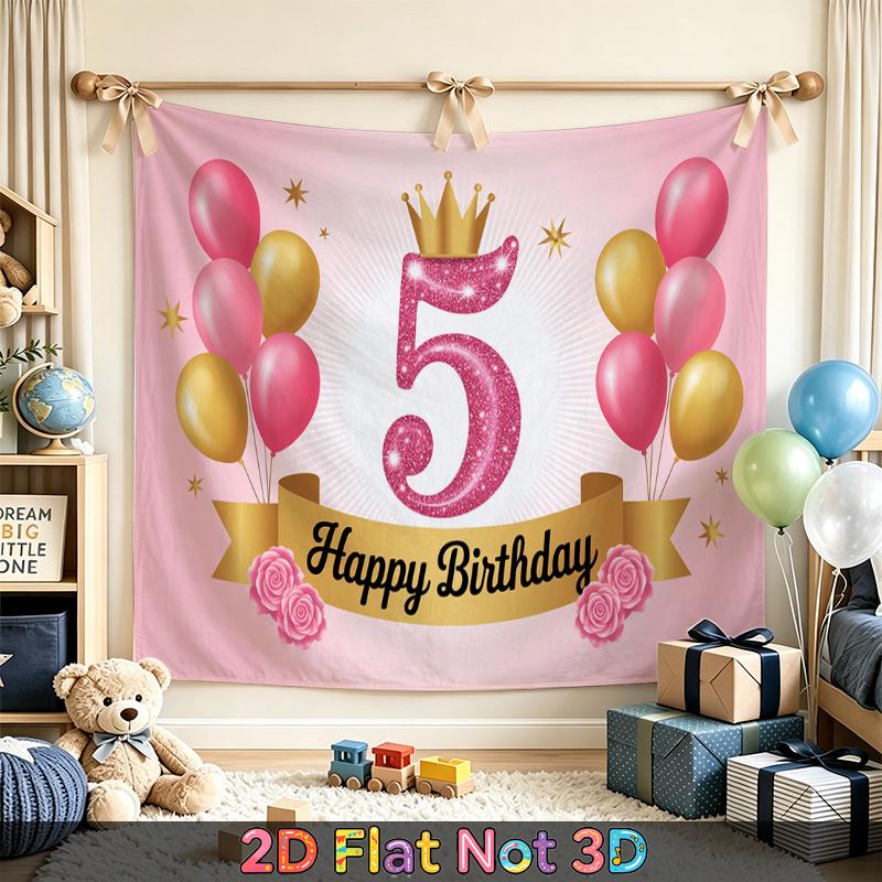 Red Balloon Photo Background 1pc - Wall Hanging Decor