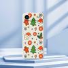 For iPhone Air Case Lovely Christmas Pattern Printing Straight Edge TPU Phone Back Cover
