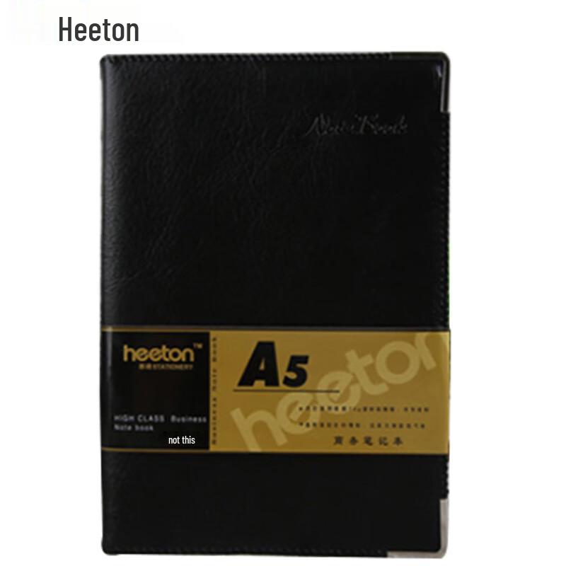 A5 Faux Leather Notebook