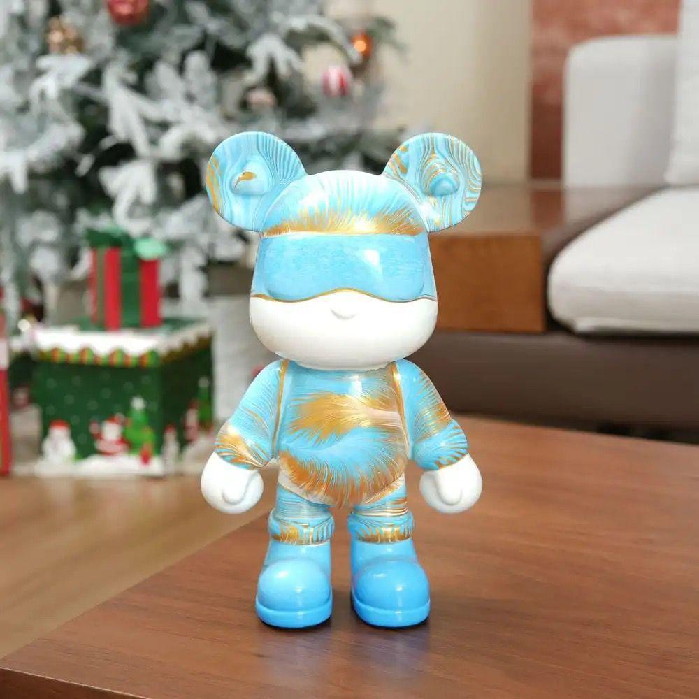 Gewalttätiges Bären-Sparschwein, Wassertransferdruck, Wohnzimmer, Leichter Luxus, Schlicht, Trendig, Dekorative Artikel, TV-Schrank, Weinschrank, Eingangsbereich