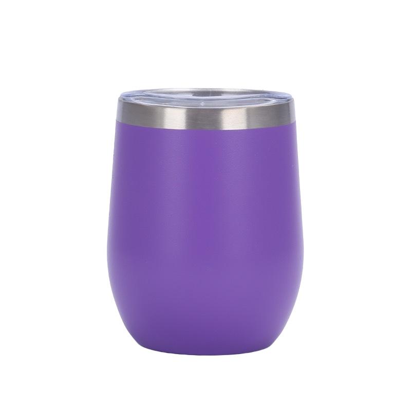 Personalised 12oz Thermos Insulated Travel Cup Stainless Steel Swig Tumbler Hot Cold Coffee Tea Wine Cups