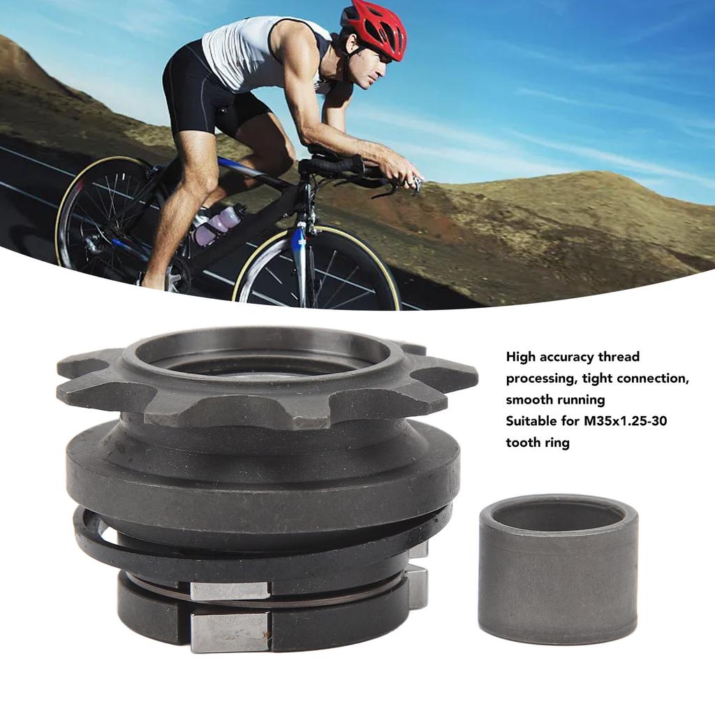 Folding Bike Flywheel 9T Single Speed 90 Click 10mm Hole Diameter Mountain Road Bike Freewheel