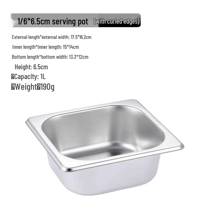 

Stainless Steel Gastronorm Food Pan