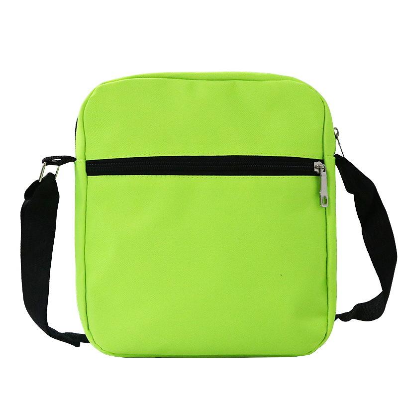 Casual Shoulder Bag, Student Stationery Bag, Oblique Span Bag, Schoolbag, One Piece, Customized Heat Transfer with Pictures.