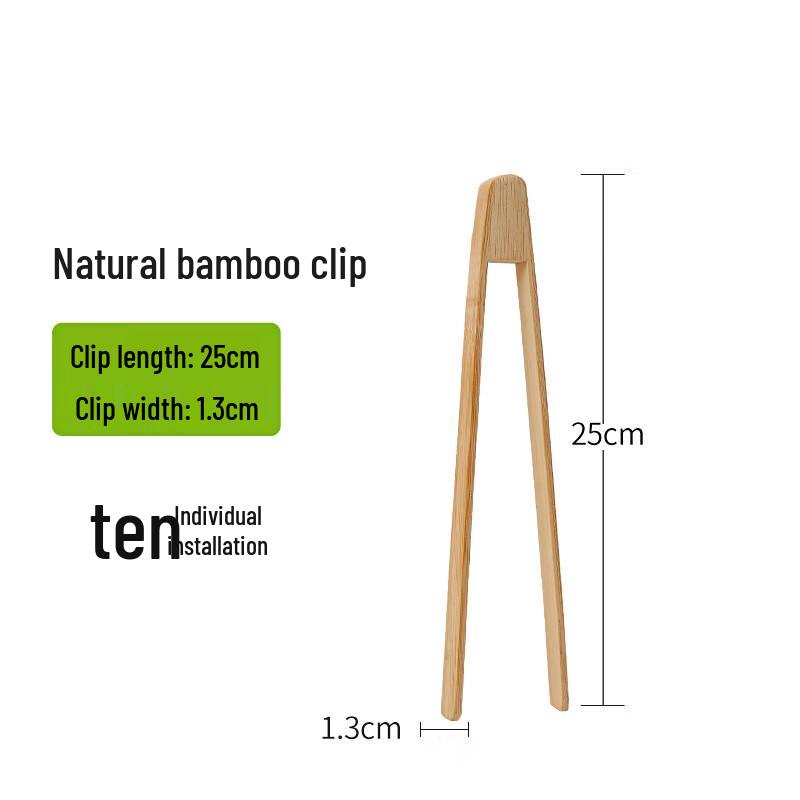 Zhongji Carbonized Bamboo Food Tongs