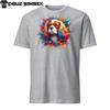 Colorful Cavalier King Charles Spaniel Unisex T-Shirt - Vibrant Dog Design!