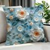 Art D Flowered Cushion Cover Cushion Cover Set Pcs X X X Pillowcase Decorative Sofa Home Decor