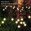 Waterproof Outdoor Solar Firefly Lights for Garden and Lawn Decoration