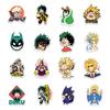 100 Hero Academy Graffiti Stickers Balance Car Skateboard Helmet Decorative Stickers Anime