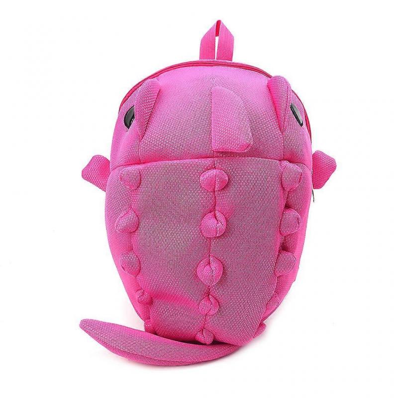 Children Cartoon 3D Dinosaur Backpack Students Cute Schoolbag Kid Christmas Gift  Green