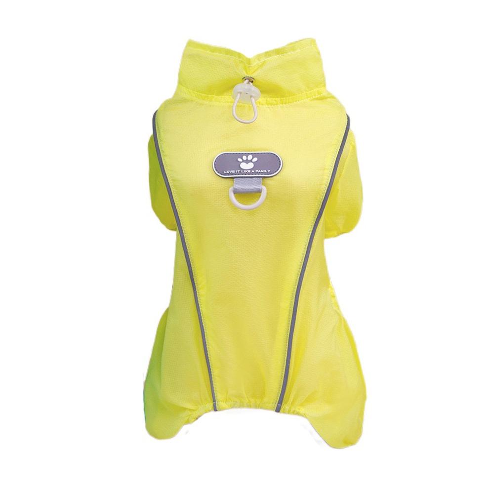 

Четыре ноги Летний питомец Солнцезащитный комбинезон для собак Тонкая рубашка Бишон Собака Солнцезащитная одежда для улицы S