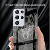 Glass Case For Samsung Galaxy S22 S20 FE S21 Plus Phone Cover S10 5G S9 Note 20 Ultra 10 Lite Shell Wolf Lion Animal