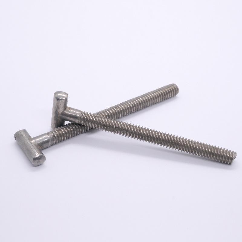 High-Strength T-Head Hammer Screws, Stainless & Carbon Steel