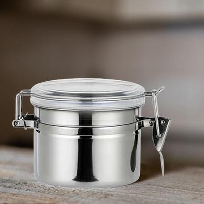 Recipient pentru boabe de cafea Borcan depozitare cereale de bucătărie Ustensile multifuncționale Rezervor etanș pt