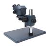 Binocular Stereo Microscope 7X To 50X Magnification Professional Soldering Microscope with WF10x22 Wide Angle Eyepiece