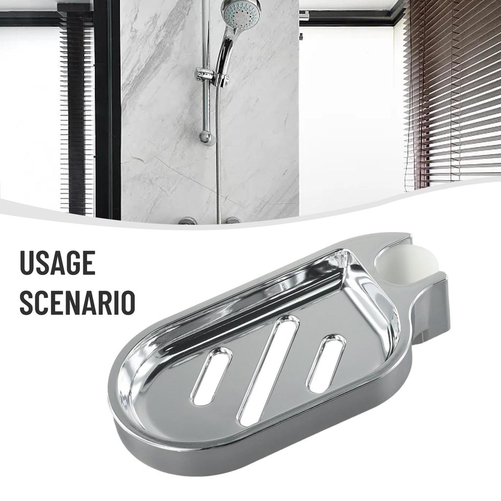 Wandmontierte Hebe-Regendusche-Ablage Seifenschalen