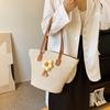 Casual Street Style Woven Shoulder Bag For Women Large Capacity Tote Bag Trendy Summer 2023 New Arrival