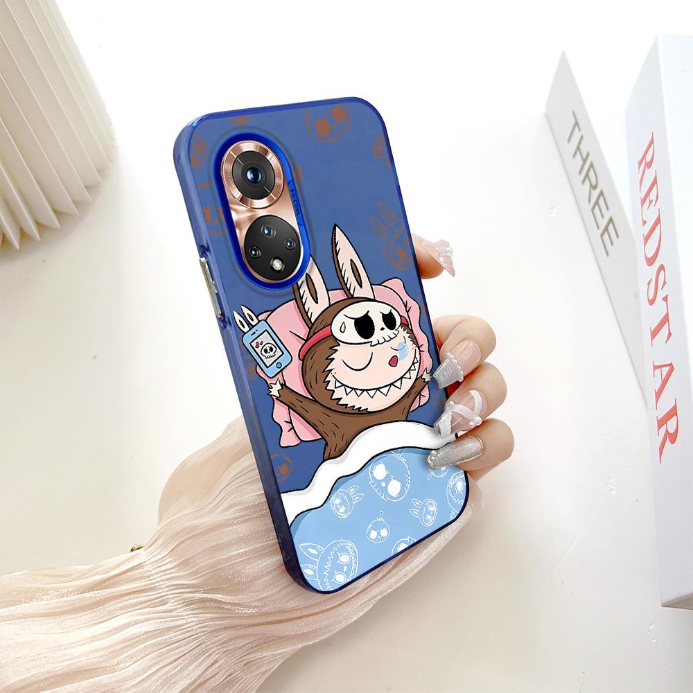 Painted Pattern Colorful Sliver Double Sided Hard Shell Shockproof Anti-fall Phone Casing for Huawei Honor Infinix Tecno iPhone