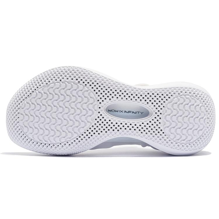 New LINING WOW 9 Basketball Shoes Unisex Low Top Standard White ABES005-1