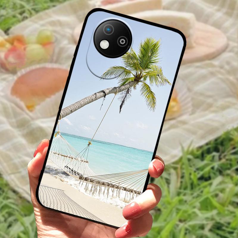 For ZTE Blade A35 Lite Case A35 Core Back Cover Fashion Cute Soft Silicone TPU Phone Cases for ZTE Blade A35 Core A35 Lite Funda