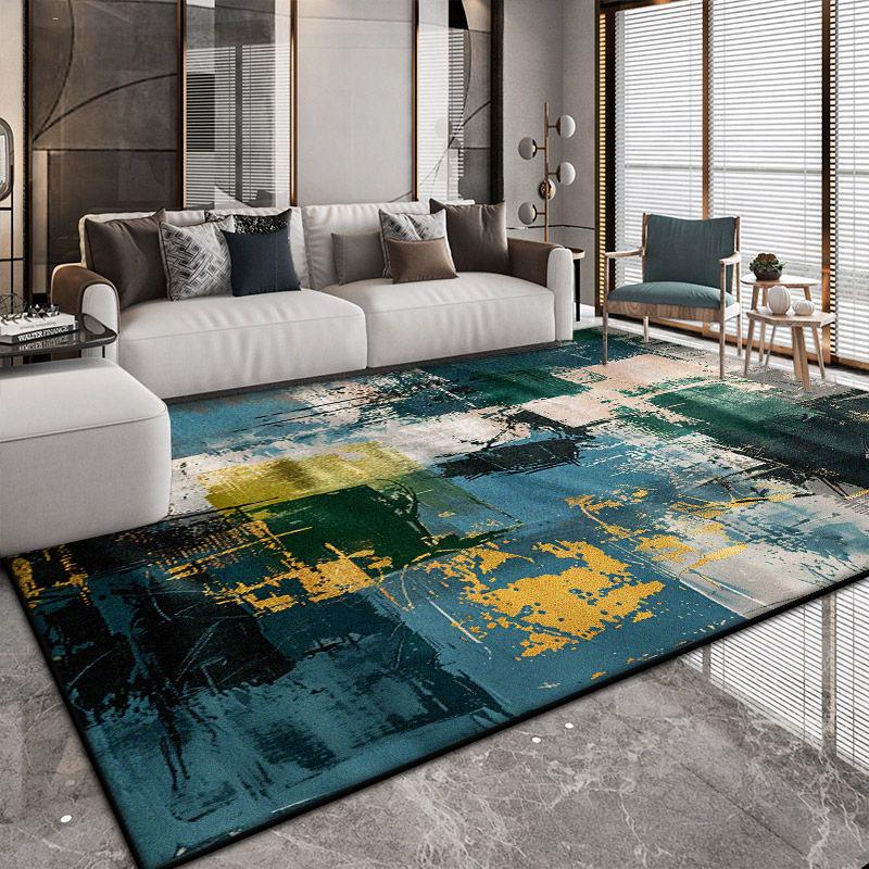 

Easy Clean Abstract Carpets Living Room Decoration Large Area Non-slip Rugs Nordic Style Bedroom Decor Floor Mat 60*90cm