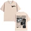 Rapper Paulo Londra Homerun Tshirts Unisexs Women Clothing Fashion Hip Hop Oversized T Shirts Casual Cotton Short Sleeve Tshirt