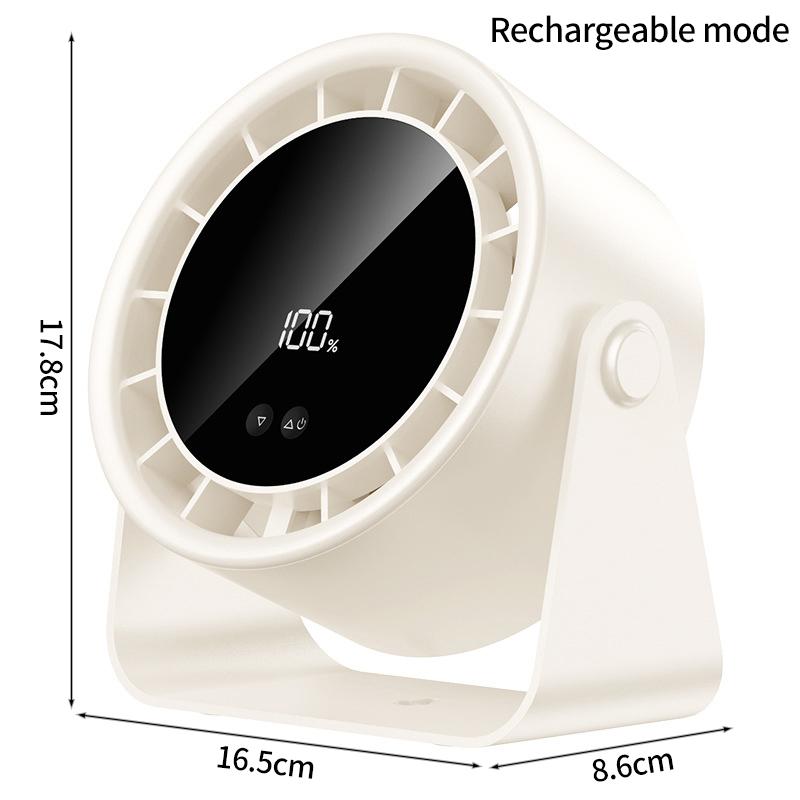 

Table Electric Fan Usb Silent Small Fan Summer Cooling Fans Turbine Air Circulation Fan Portable Fans Room Decor