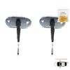 BDP1352-1 2 Pieces Front Door Hinge Brake Stop Check Strap Limiter for Toyota Hilux MK6 N1 1997-2005 Pickup Truck 6861035050