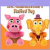 Urocze pluszowe zabawki Five Nights At Freddy's Słoń Orville i Kolekcjonerska Świnka
