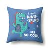 Cute Cartoon Dinosaur Pillowcase  Animal Polyester Cushion Cover Waist Throw Sofa Home Decoration Pillow Cases
