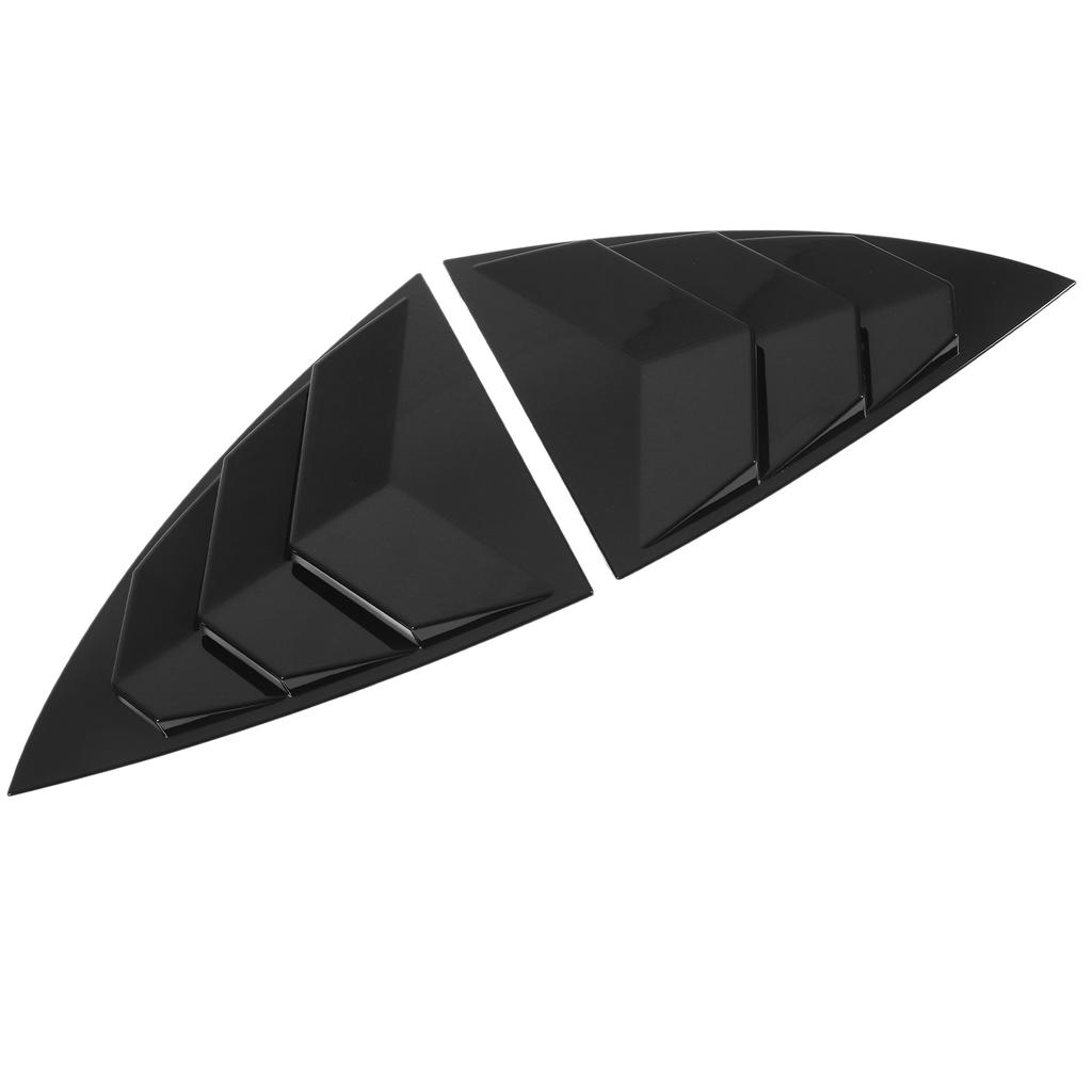 2PCS Side Window Spoiler       Splitter Shade Cover Replacement For     2021 to 2023