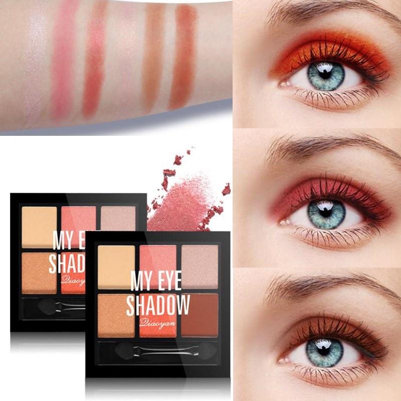 1 Bucata Profesionale Eyeshadow Palette Sclipici Machiaj Impermeabil