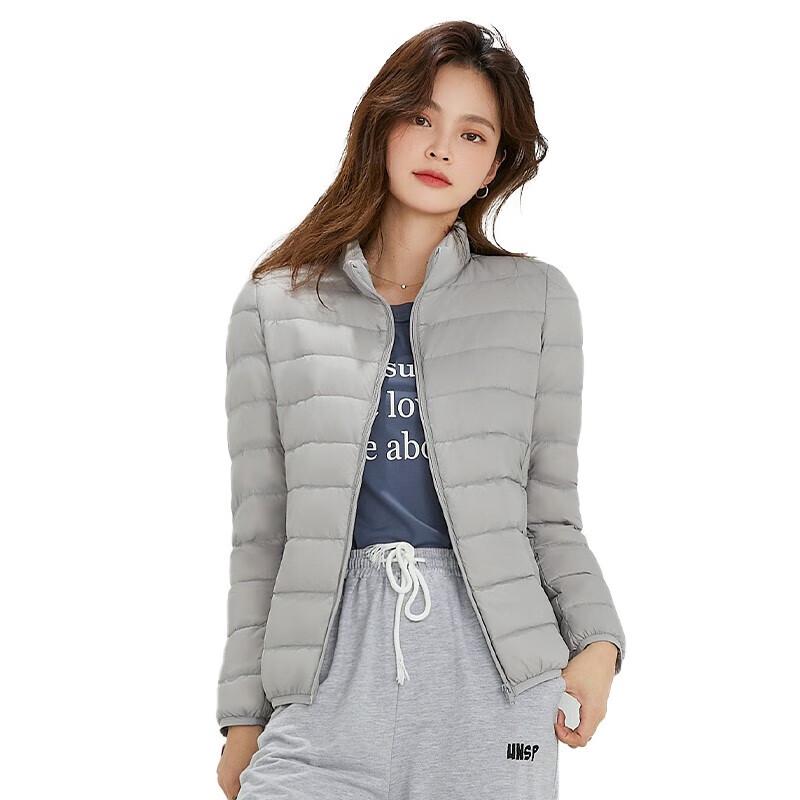 Tri-polar Women's Lightweight Stand Collar Down Jacket TP8533