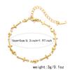 Stainless Steel Chain Bracelets for Women Men Fashion Gold Color Cross Heart Bracelets Handmade Aesthetic Girls Wrist Jewelry
