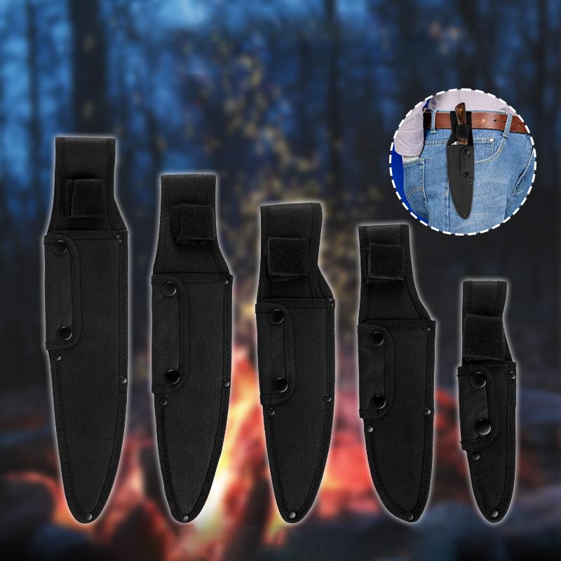 Chef Waterproof Oxford Sheath Holder Knife Sheath Holster Belt Loop Case Flashlight Case Camp Outdoor Carry Fold Knife Cook Tool
