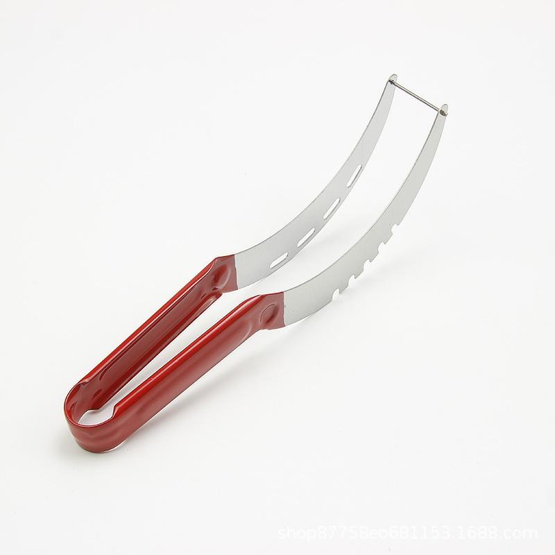 Watermelon Cutter & Fruit Divider - Multi-functional Stainless Steel Kitchen Gadget
