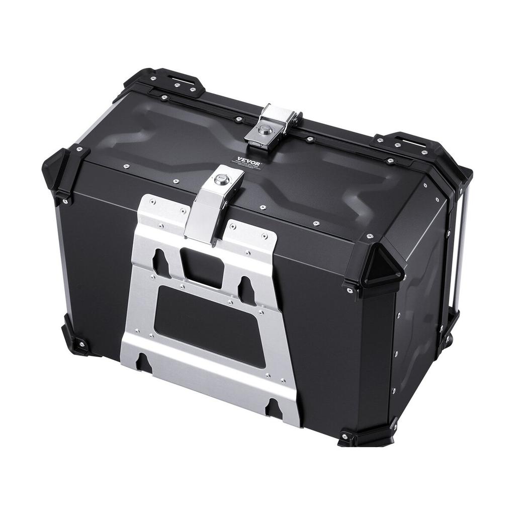 65L Motorrad Topcase Universelle Motorrad Heckbox mit Lederfutter