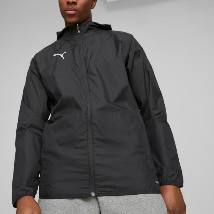 Puma Teamcup Raincell Windcell Windbreaker Hooded Zip Training Jacket Men Jackets 657994-03