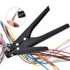 Strumento di Tensione per Fascette 2,3~9,5 mm Fascetta in Nylon Pistola di Fissaggio Strumento per Elettricista Fissaggio