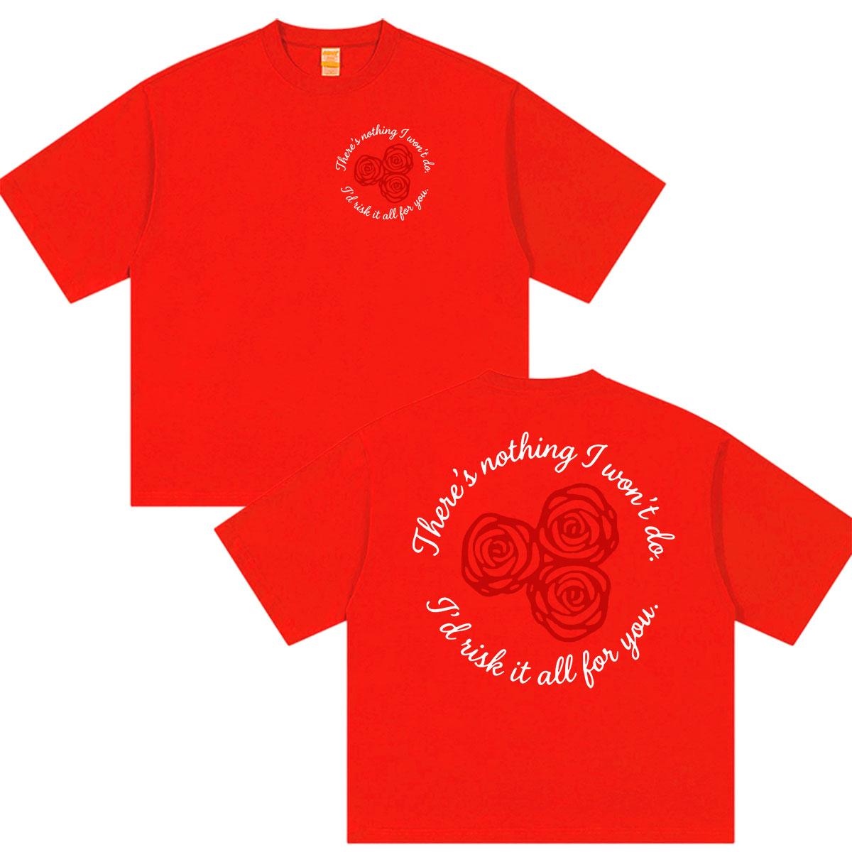 Bruno Mars The RoUnisextic Tour 2026 Print TShirt Unisexs Vintage ONeck Clothing Oversized Tshirt Fashion Cotton Short Sleeve Tees S