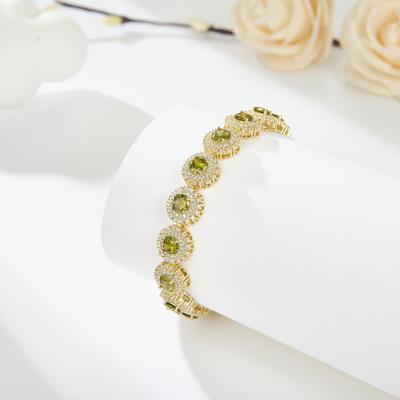 Fashion Olive Green Bangles Bracelet for Women Girl Charm Cuff Bracelet Jewelry Gift