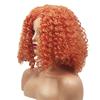 European American Women's Wig African Short Curly Hair Small Curls Fluffy Style Microfiber High-temperature Silk Headband