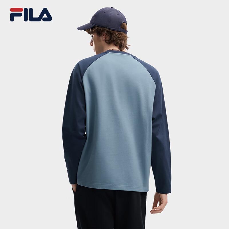 FILA Men's Casual Knit Long Sleeve T-shirt