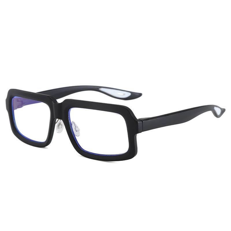 Fashionable Ultra-Light Anti-Blue Light Reading Glasses for Men & Women: Comfortable High-Definition Sports Square Frame for All Ages.