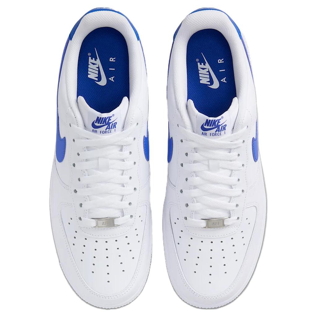 Nike Air Force 1 07 Hyper Royal Men Sneakers White FJ4146-113