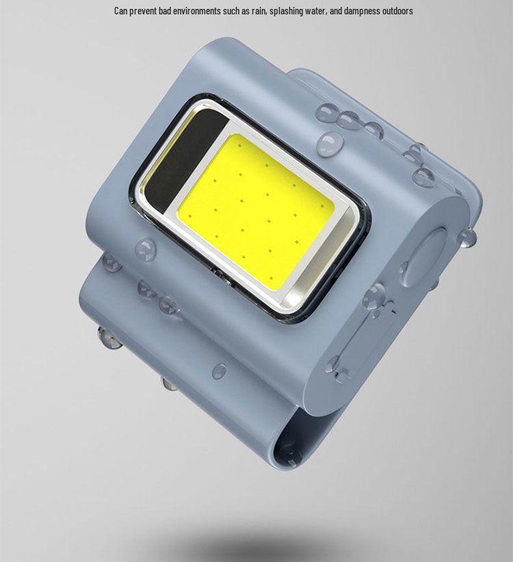 Rechargeable Clip-On Mini Chest Light for Night Running and Outdoor Sports