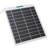 5W Solar Panel Fit for   Pro 5S Surveillance Camera Monocrystalline Silicon Solar  r with 3 Pin Interface for Security Camera Doorbell